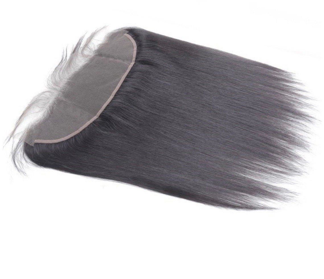 Brazilian Blue Label Straight Frontal 12-20”